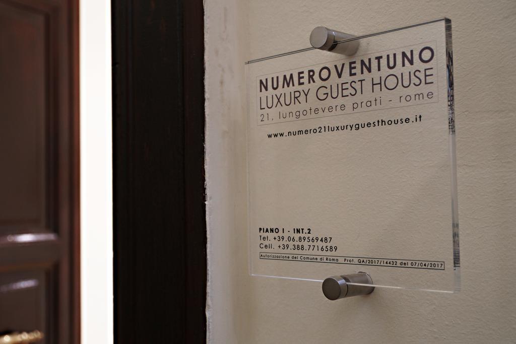 Numero 21 Luxury Guest House ローマ エクステリア 写真